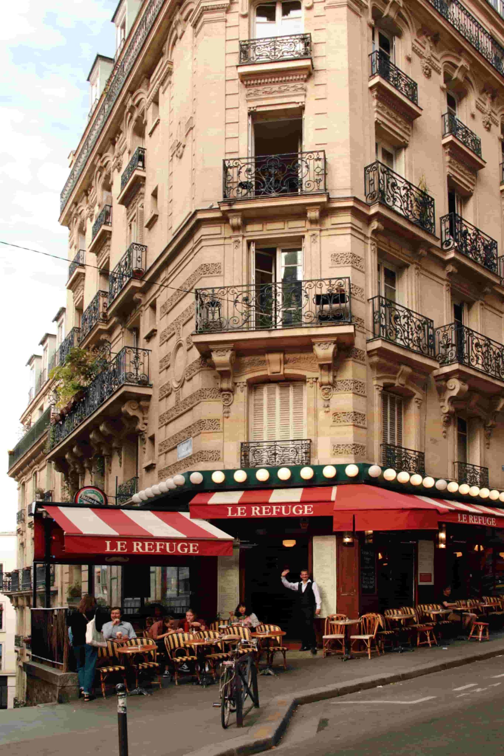 Terrace in Paris